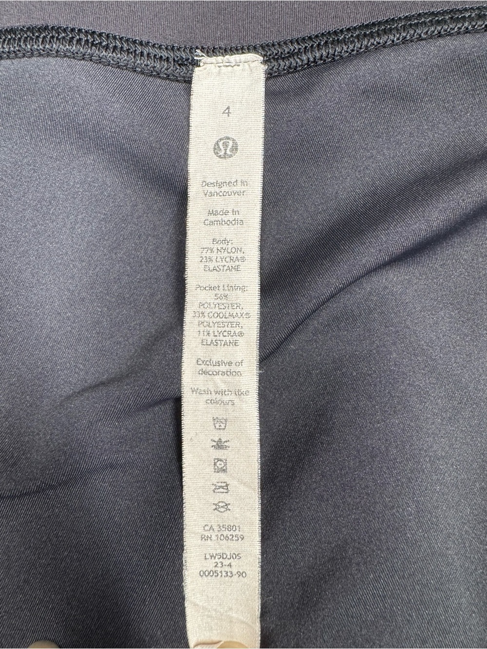 lululemon Wunder Train High Waist Black Leggings - Picture 8 of 11